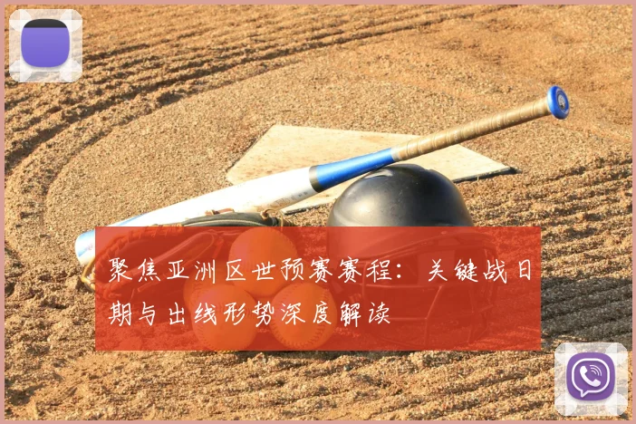 聚焦亚洲区世预赛赛程：关键战日期与出线形势深度解读